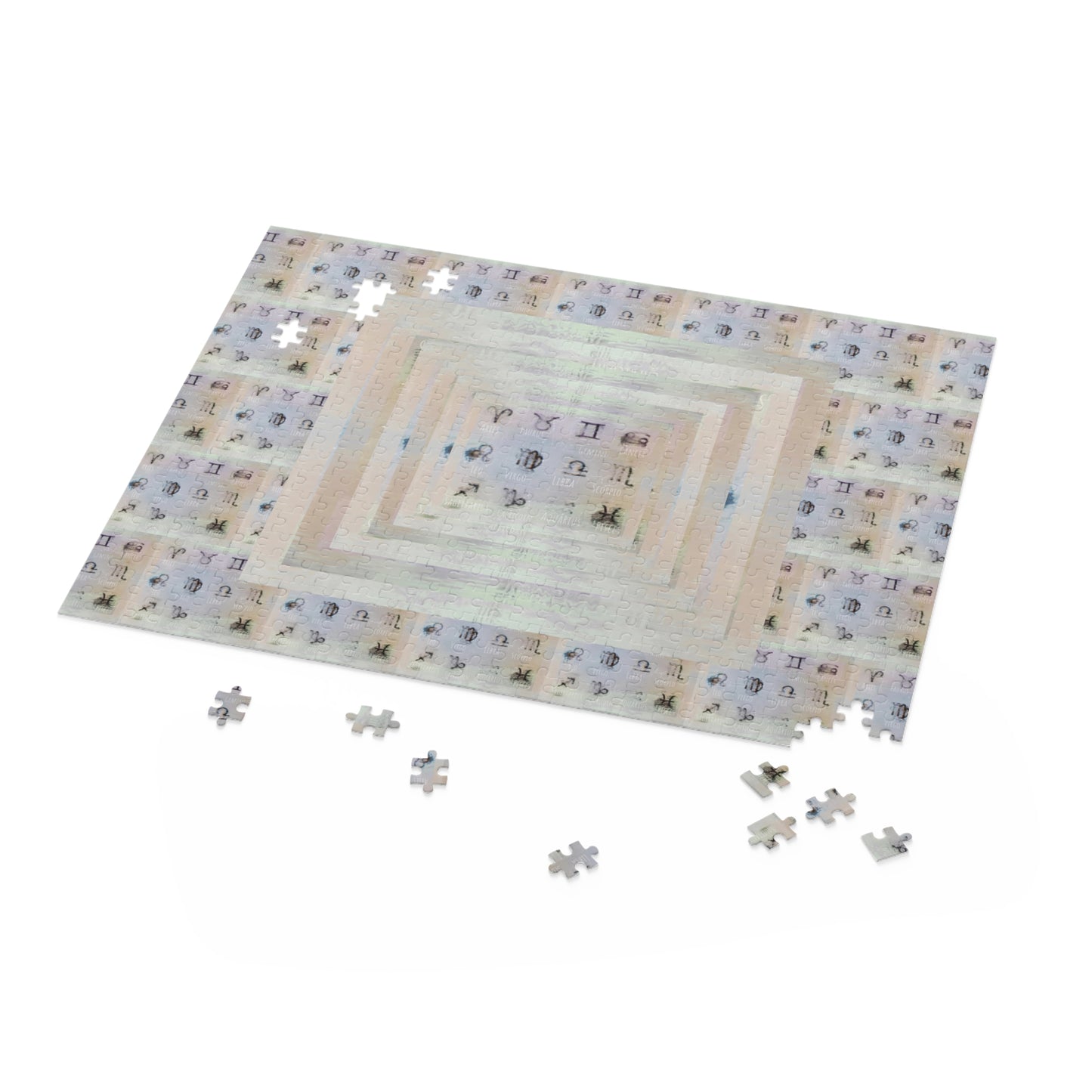 XYZ12 Zodiac Signs Puzzle (120, 252, 500-Piece) Brainteaser