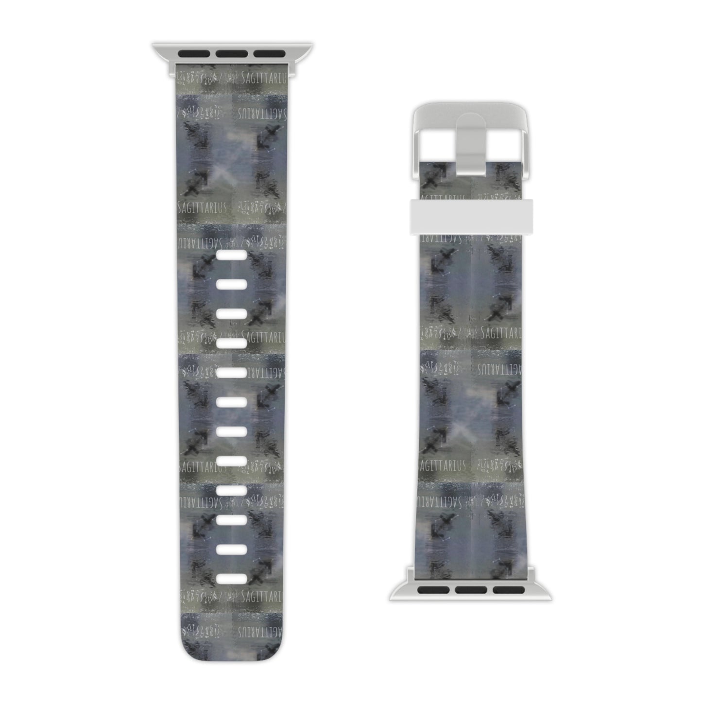 Zodiacs Sagittarius Glyph Print Apple Watch Band