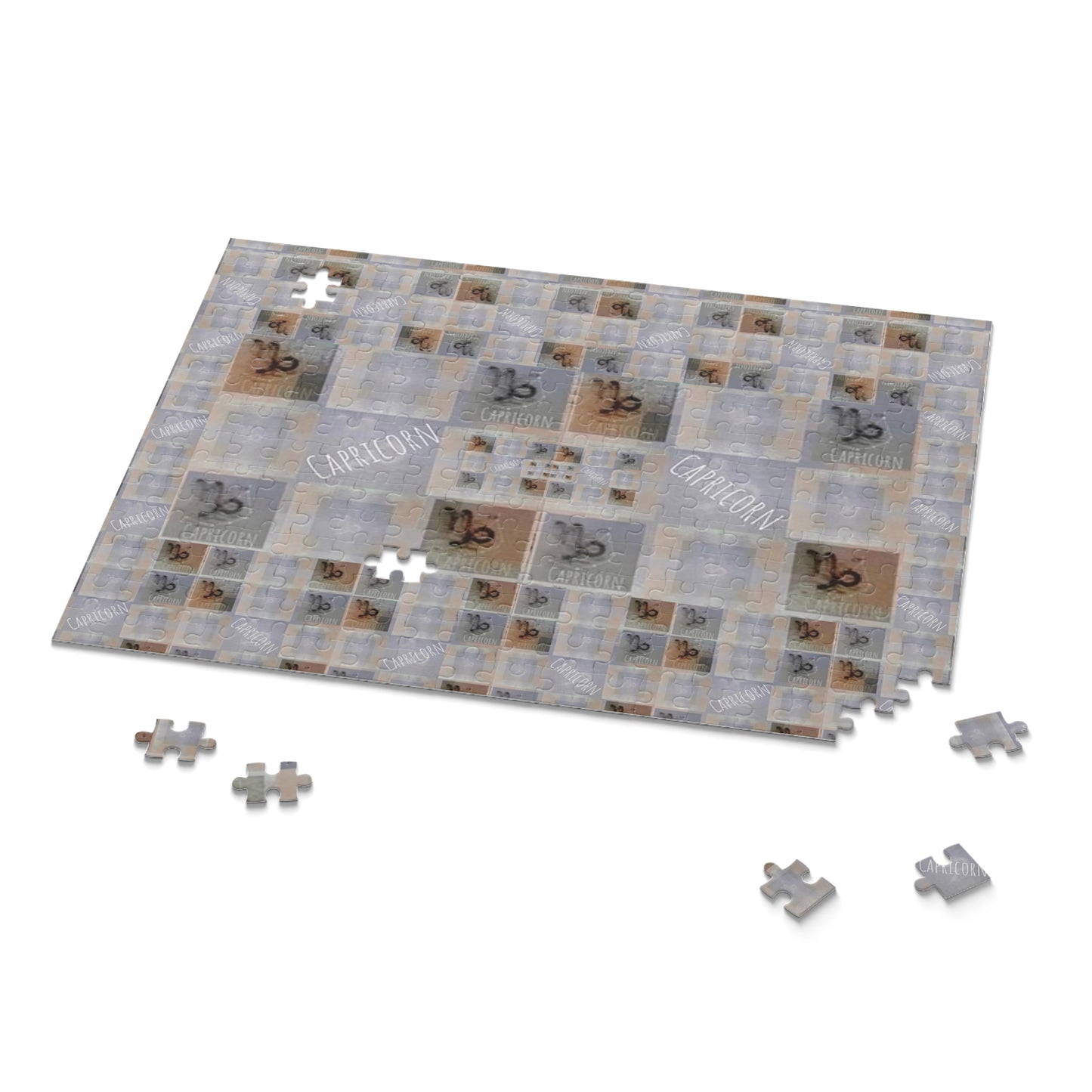 Zodiac CAPRICORN Puzlle Optical Illusion Puzzle (120, 252, 500-Piece) Capricorn Zodiac