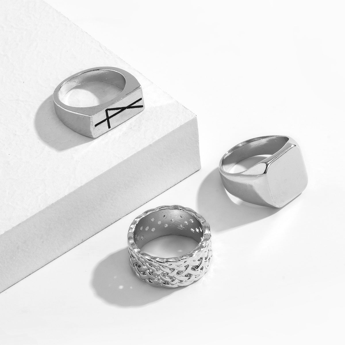 Men's Jewelry Exquisite street hip-hop style all-match ring