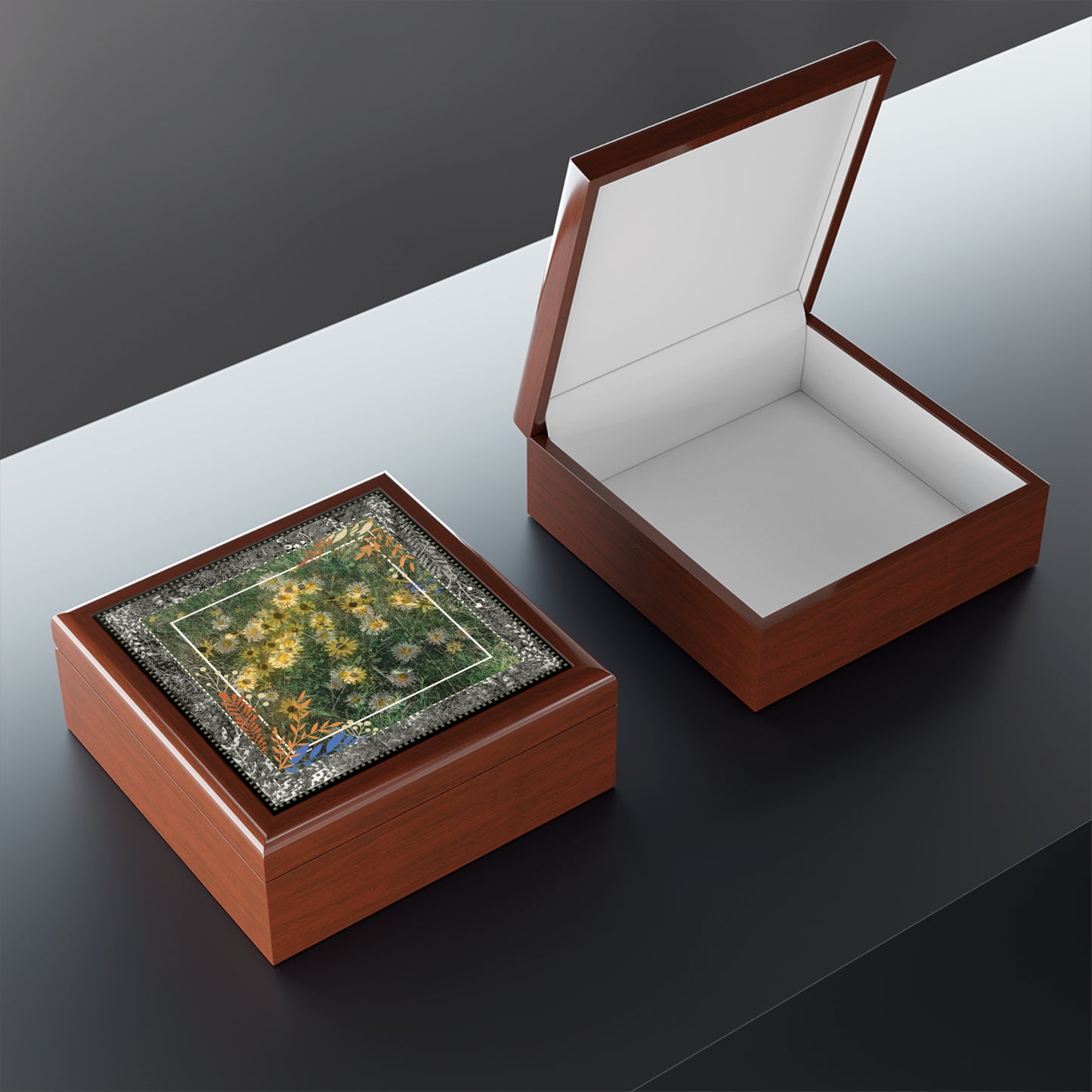 Jewelry Box -  Wildflowers in the Garden Design