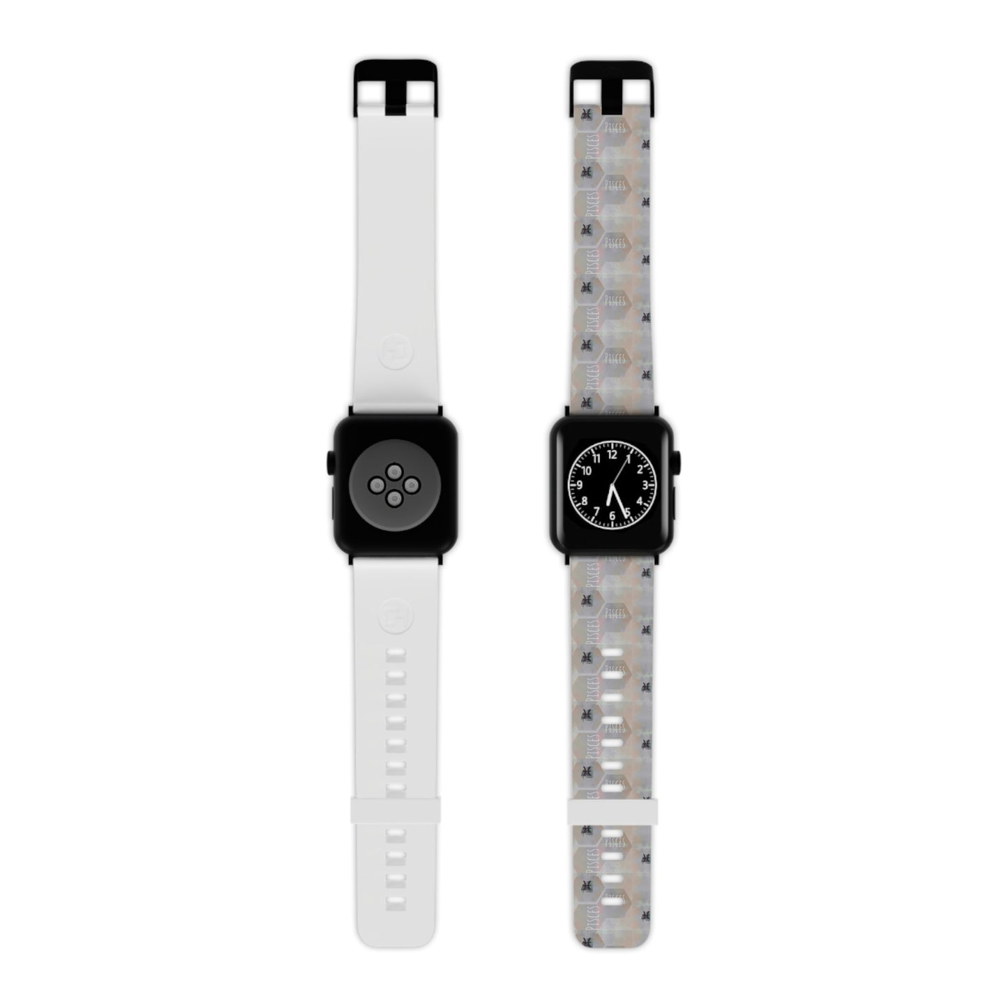 Zodiacs PISCES Glyph Print Apple Watch Band