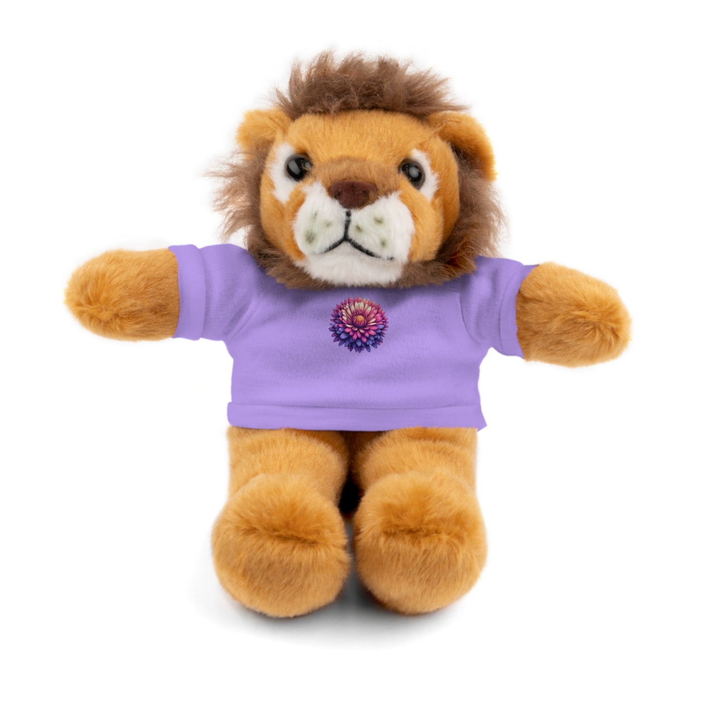 Calendar MONTH 09 September Flower “Aster” Tee shirt detail on Animal of choice (5) to choose from - Perfect Gift for Babies and Toddlers
