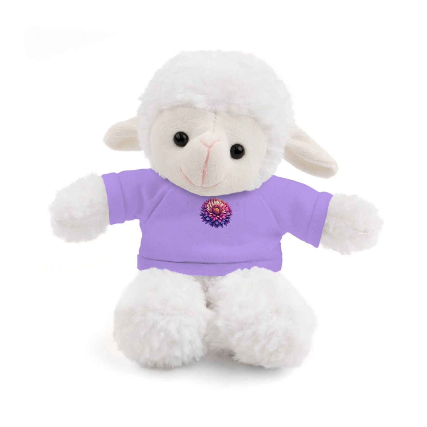 Calendar MONTH 09 September Flower “Aster” Tee shirt detail on Animal of choice (5) to choose from - Perfect Gift for Babies and Toddlers