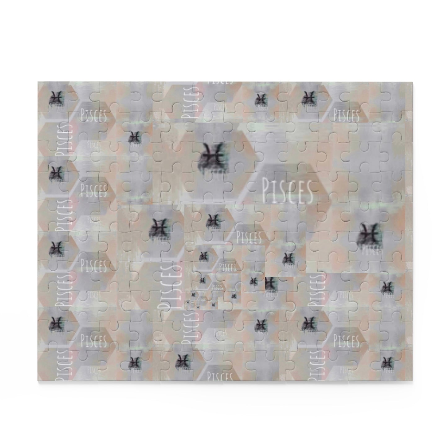 Zodiac PISCES Puzzle Optical Illusion Puzzle (120, 252, 500-Piece) Pisces Zodiac