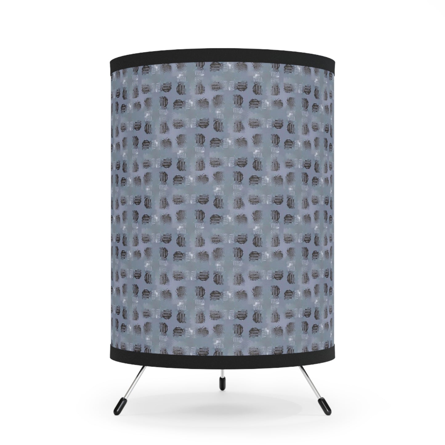 VIRGO Glyph Print Lamp TriPod with High-Res Printed Shade (Virgo)