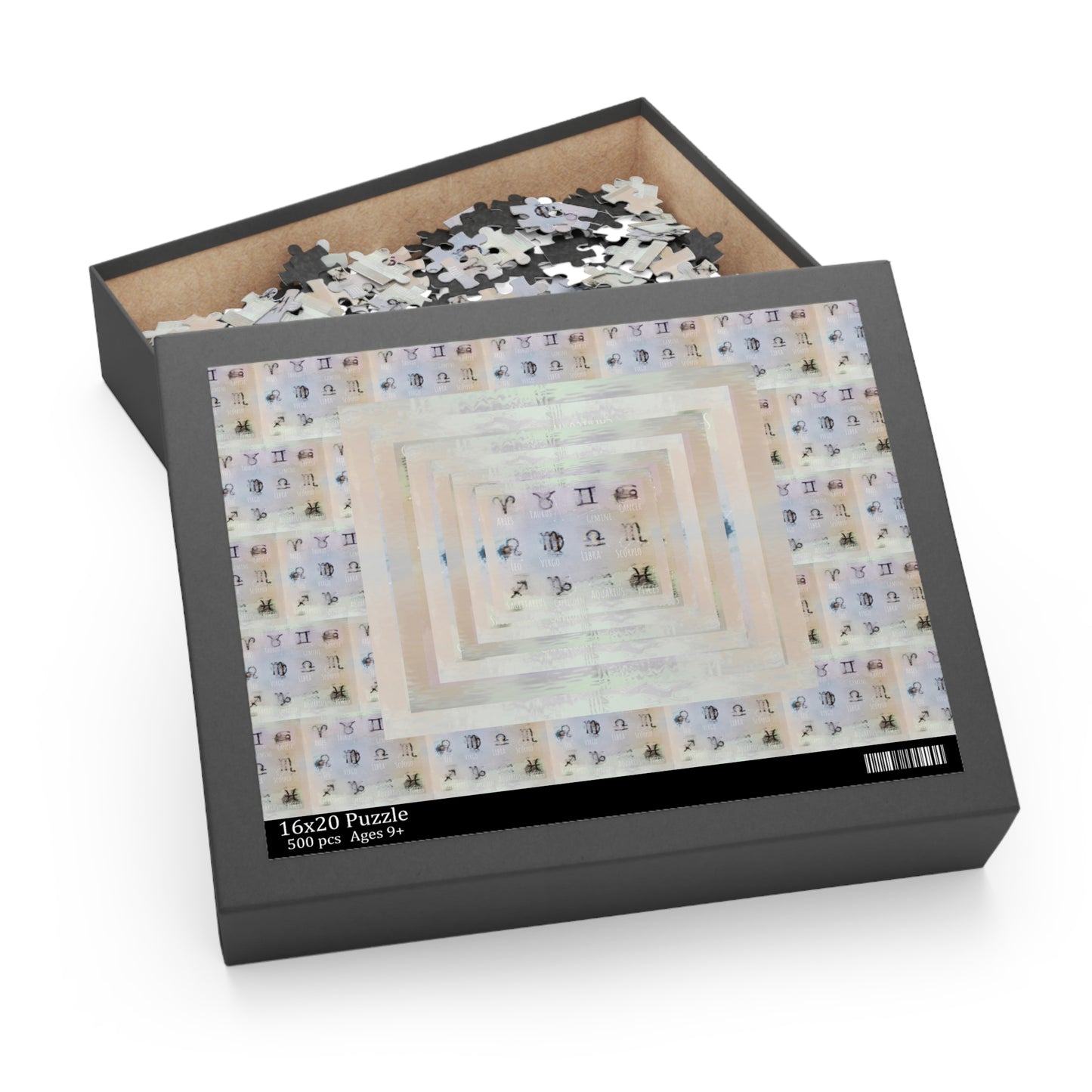 XYZ12 Zodiac Signs Puzzle (120, 252, 500-Piece) Brainteaser
