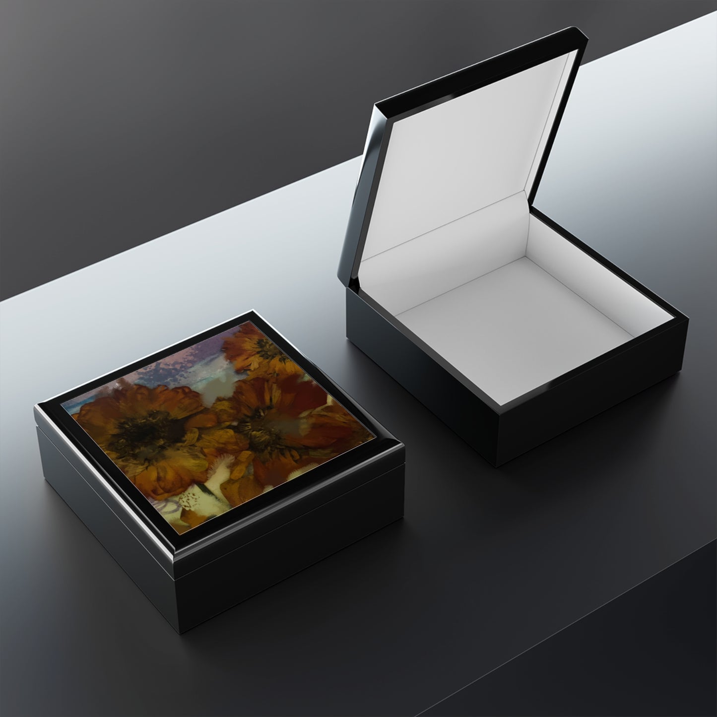 Jewelry Box - Wildflowers Design