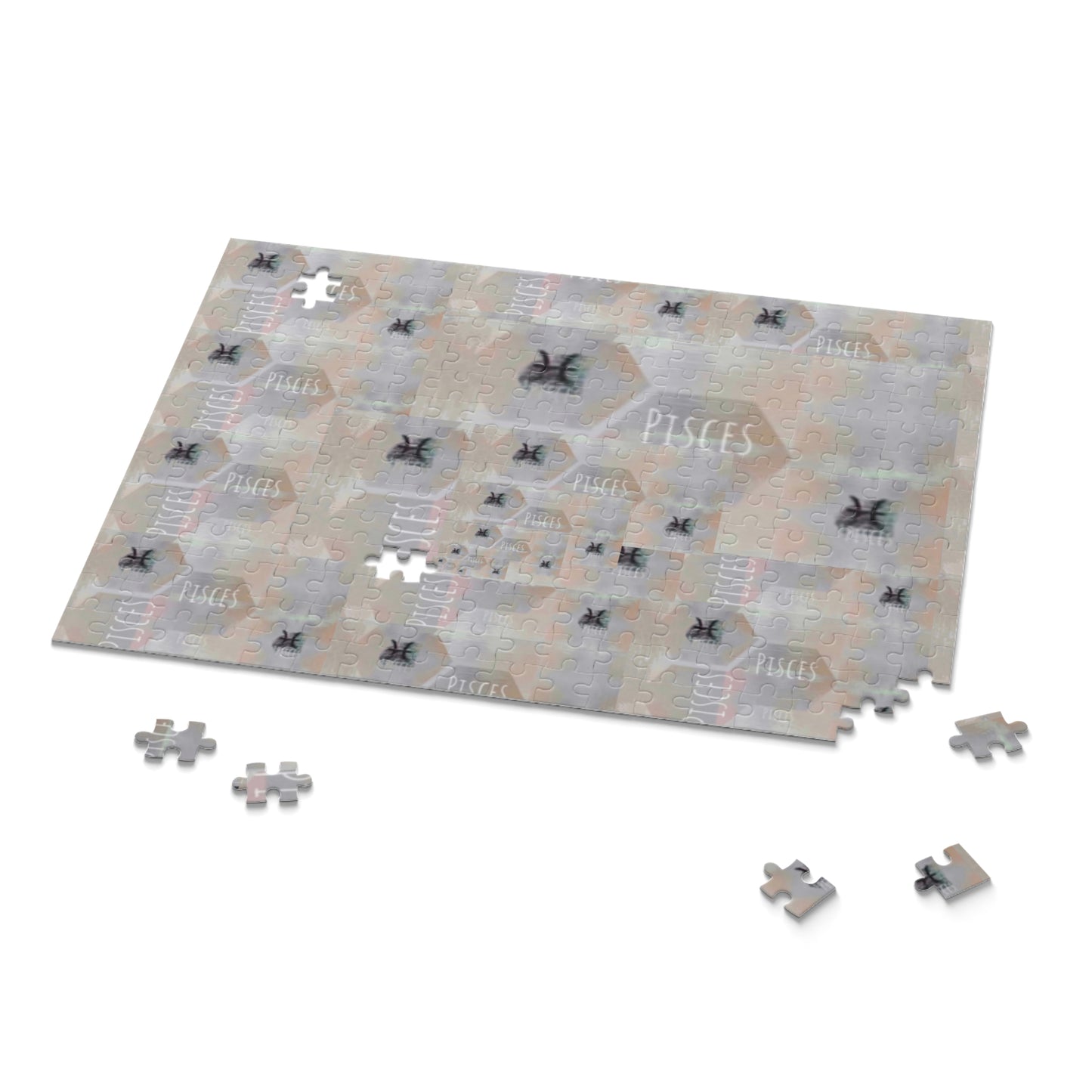 Zodiac PISCES Puzzle Optical Illusion Puzzle (120, 252, 500-Piece) Pisces Zodiac