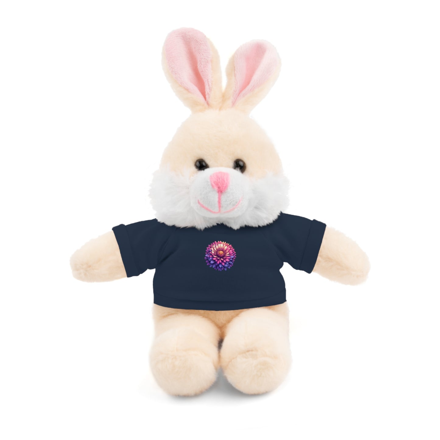 Calendar MONTH 09 September Flower “Aster” Tee shirt detail on Animal of choice (5) to choose from - Perfect Gift for Babies and Toddlers