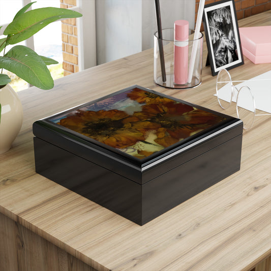 Jewelry Box - Wildflowers Design