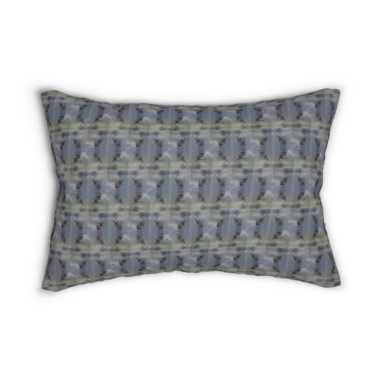 Sagittarius Glyph Print Lumbar Pillow