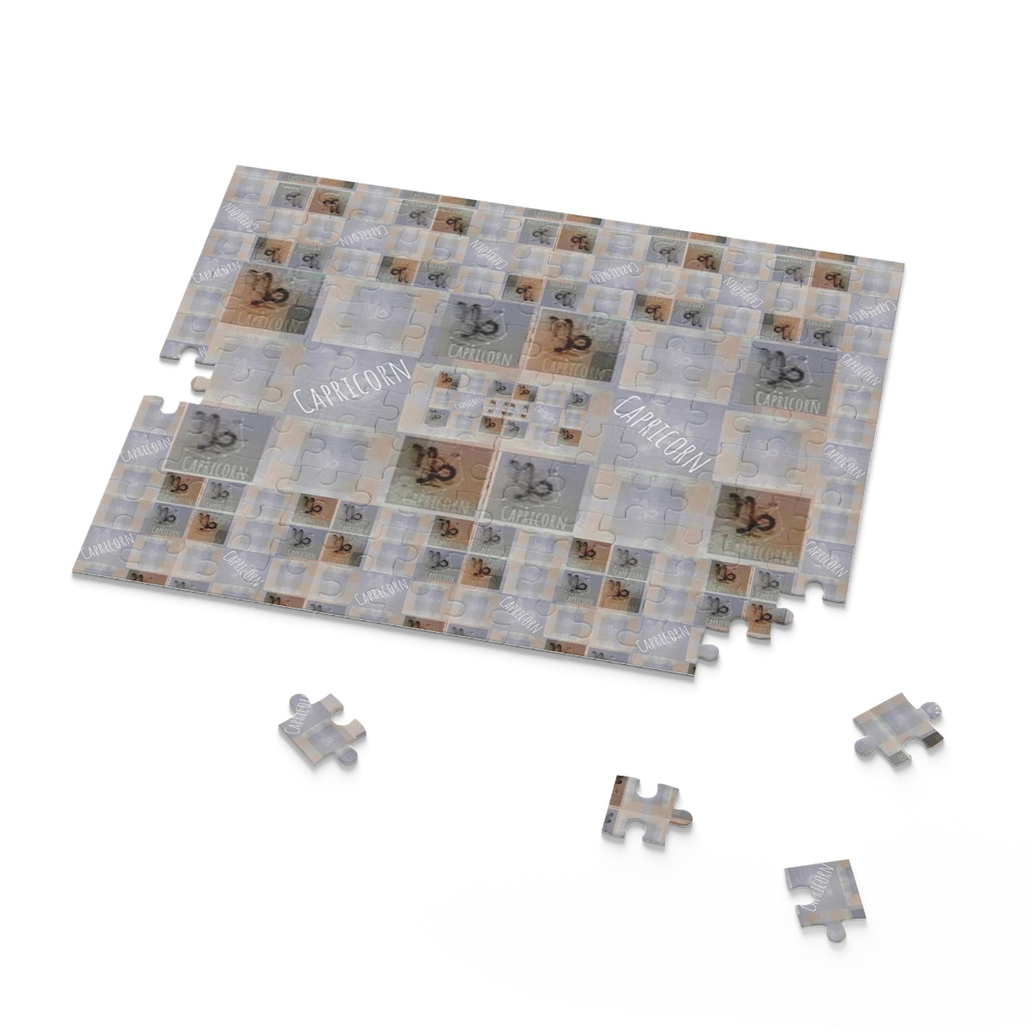 Zodiac CAPRICORN Puzlle Optical Illusion Puzzle (120, 252, 500-Piece) Capricorn Zodiac