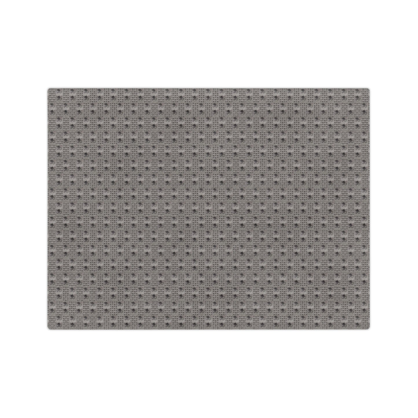 Leo Glyph Print Minky Velveteen Blanket