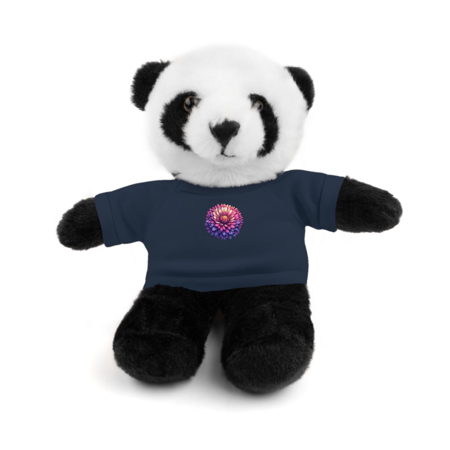 Calendar MONTH 09 September Flower “Aster” Tee shirt detail on Animal of choice (5) to choose from - Perfect Gift for Babies and Toddlers