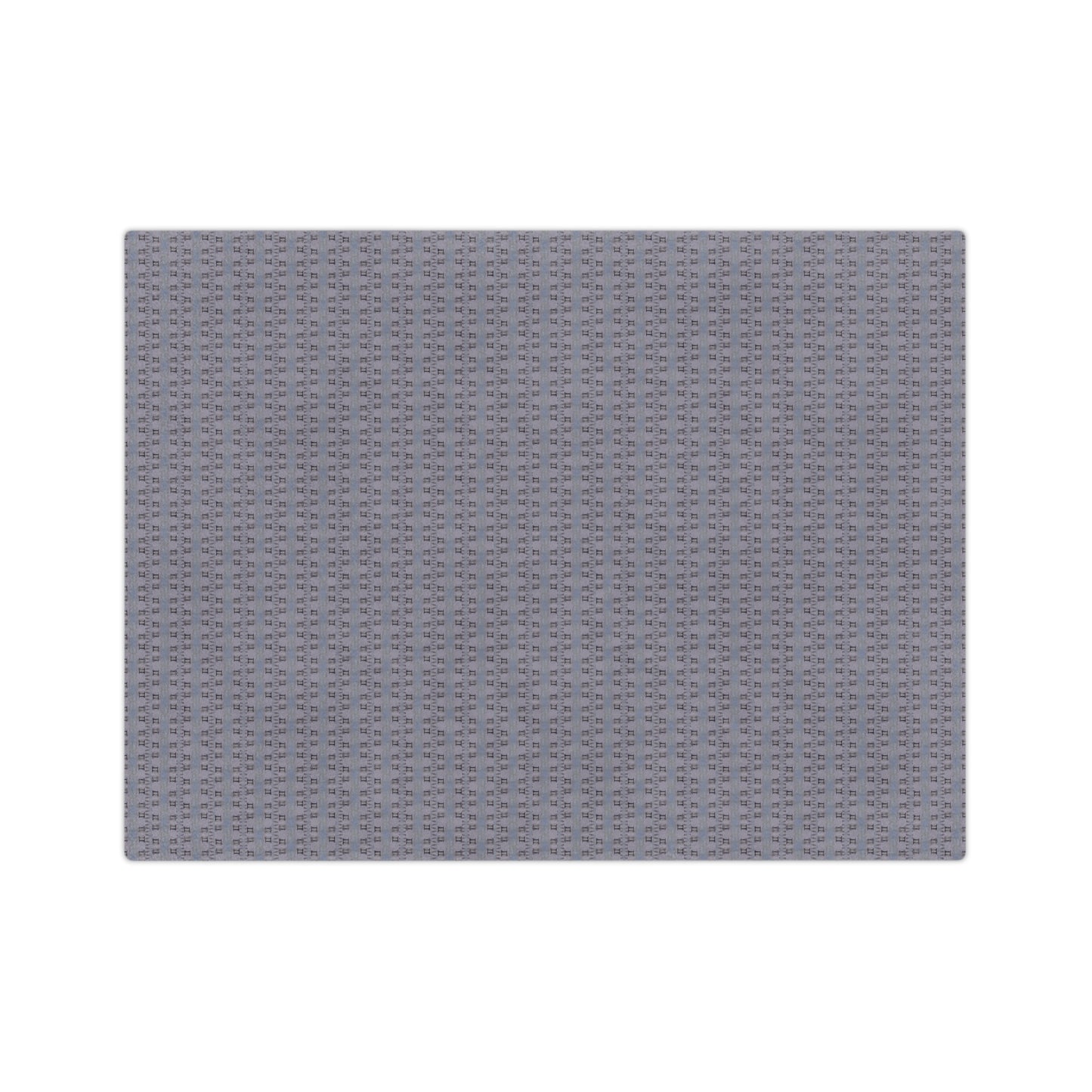 GEMINI Glyph Print Minky Velveteen Blanket