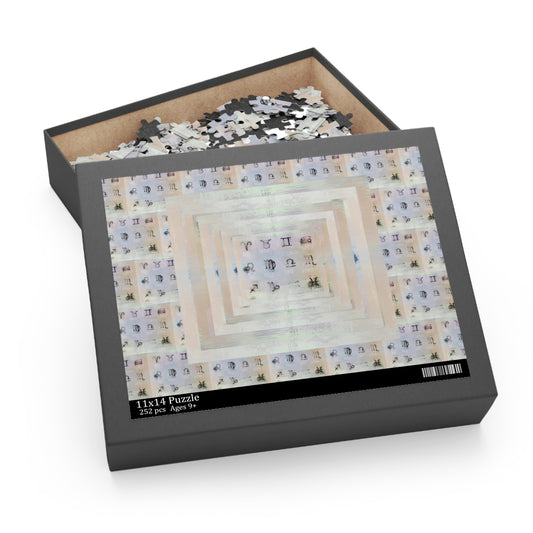 XYZ12 Zodiac Signs Puzzle (120, 252, 500-Piece) Brainteaser