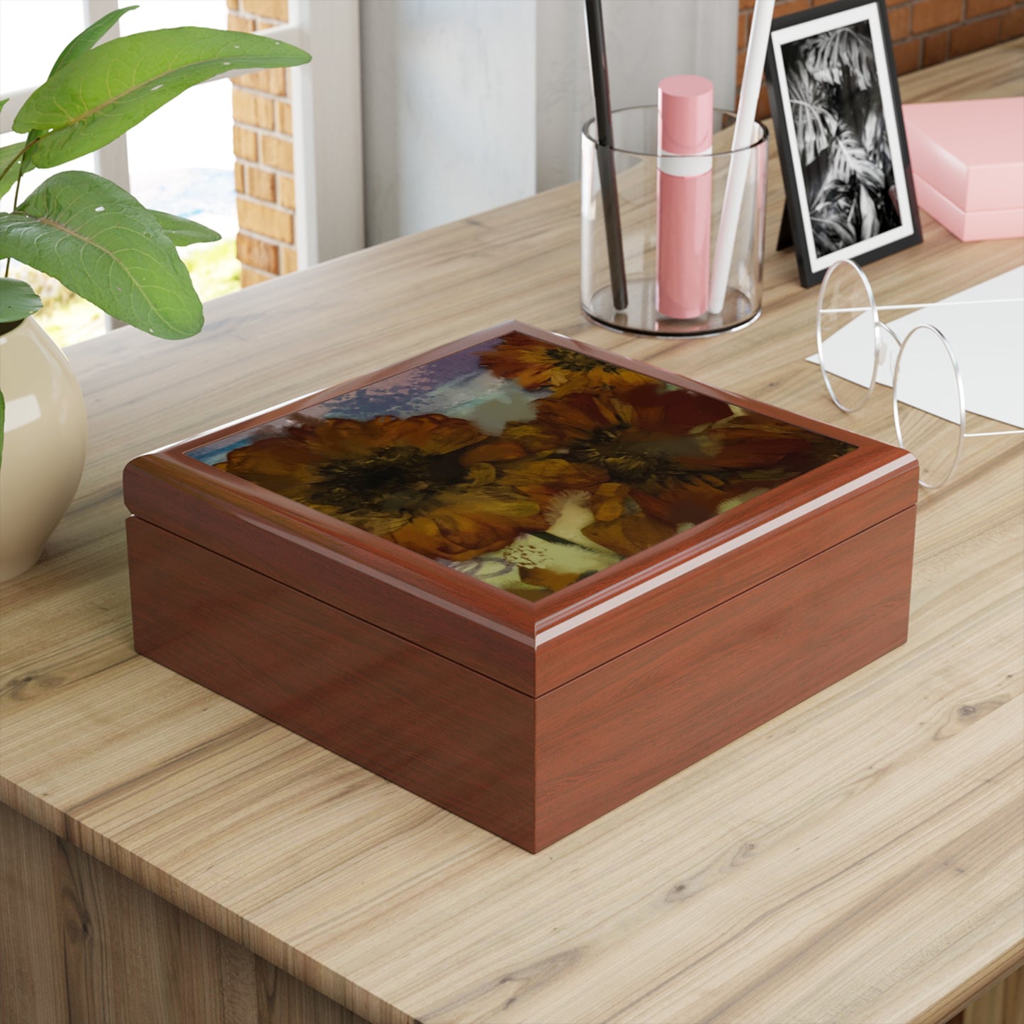 Jewelry Box - Wildflowers Design
