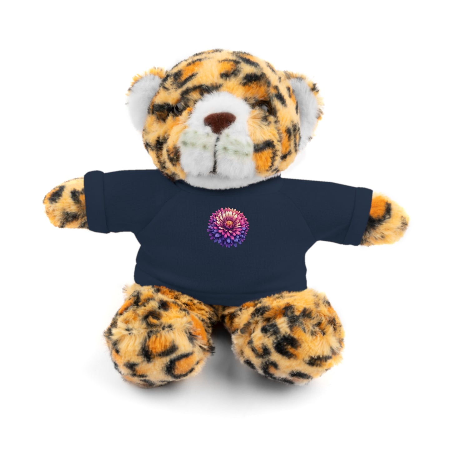 Calendar MONTH 09 September Flower “Aster” Tee shirt detail on Animal of choice (5) to choose from - Perfect Gift for Babies and Toddlers