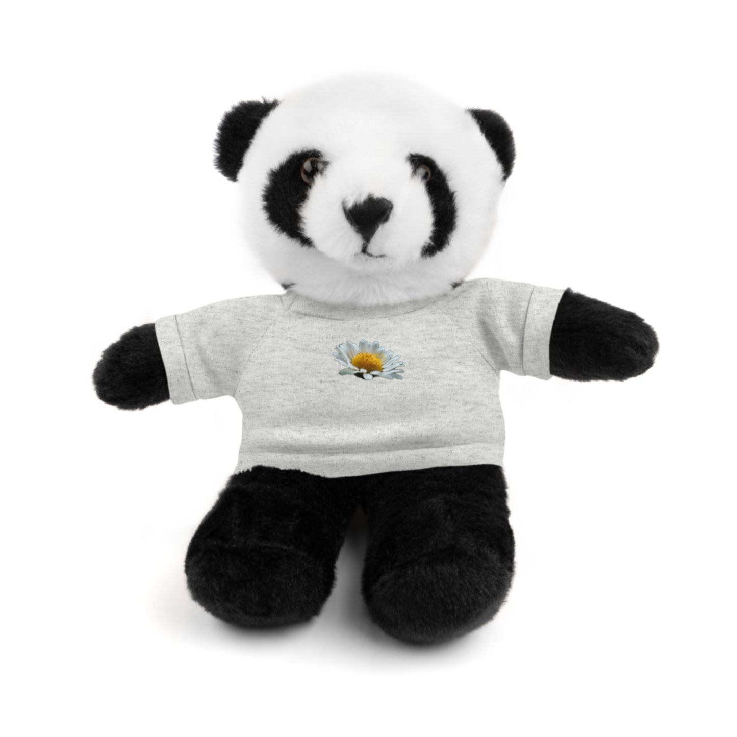 Calendar MONTH 04 April’s Flower “Daisy” Tee shirt detail on Animal of choice (5) to choose from - Perfect Gift for Babies and Toddlers