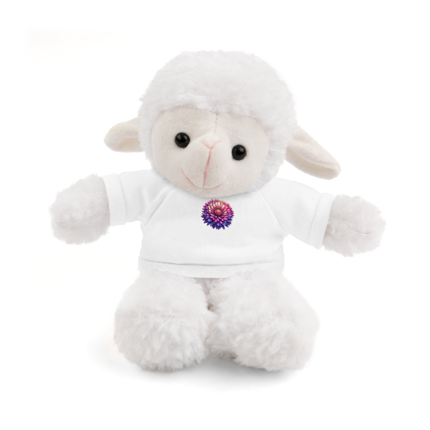 Calendar MONTH 09 September Flower “Aster” Tee shirt detail on Animal of choice (5) to choose from - Perfect Gift for Babies and Toddlers