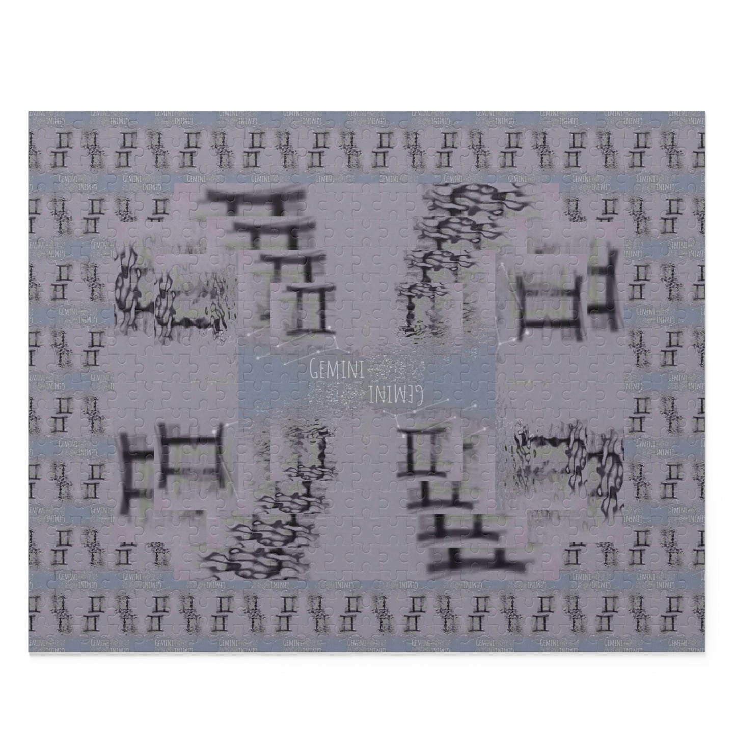Zodiac GEMINI Puzzle Optical Illusion Puzzle (120, 252, 500-Piece) Gemini Zodiac