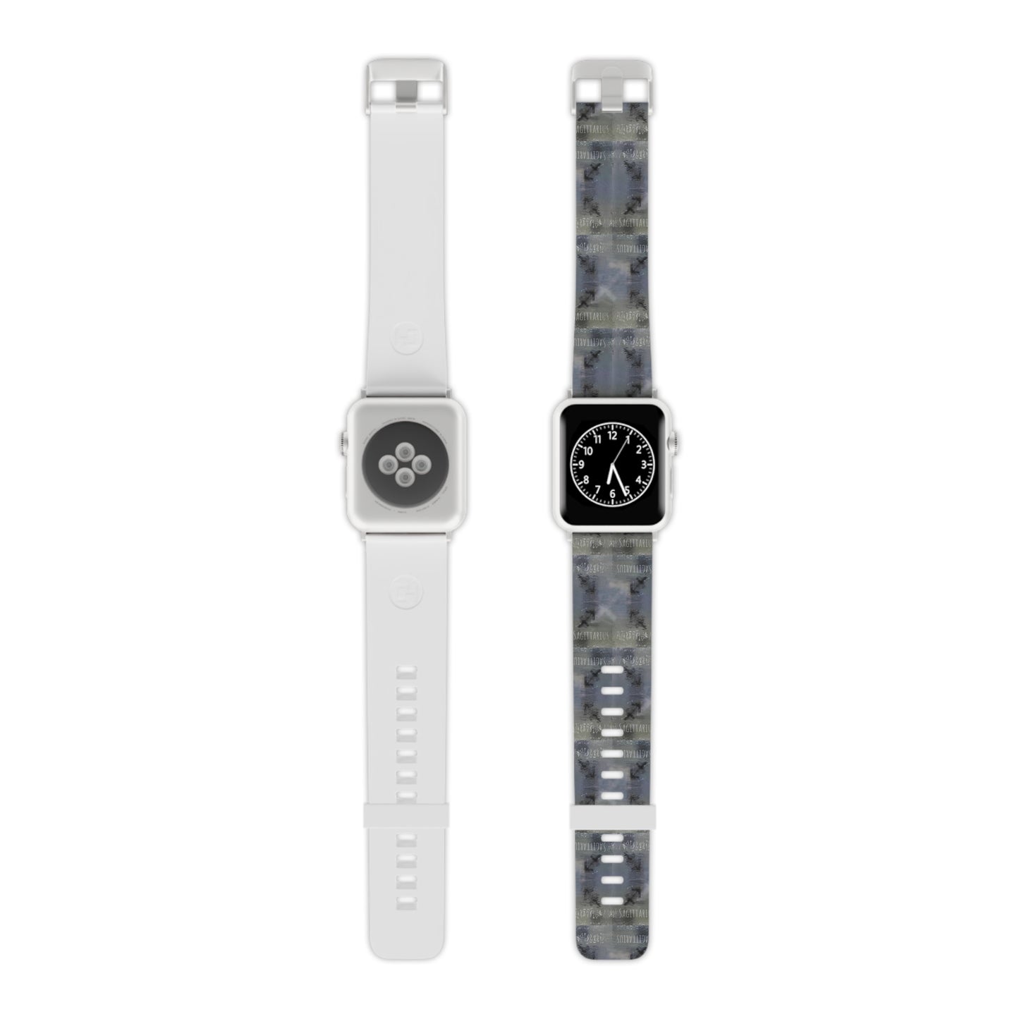 Zodiacs Sagittarius Glyph Print Apple Watch Band