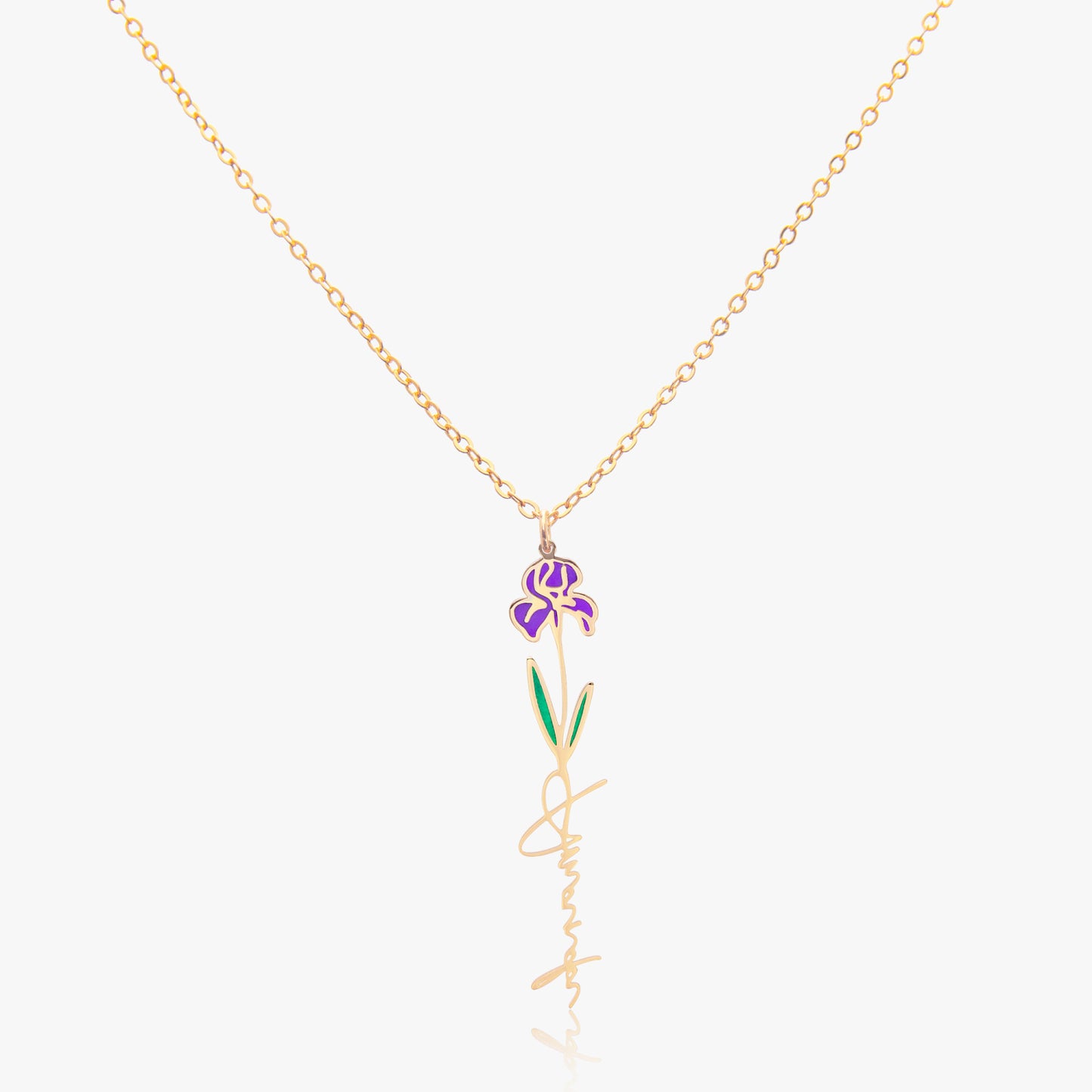 XYZodiacs Jewelry 12 Month Dainty Flower Jewelry- (Pick your Birth Month) Stainless Steel
