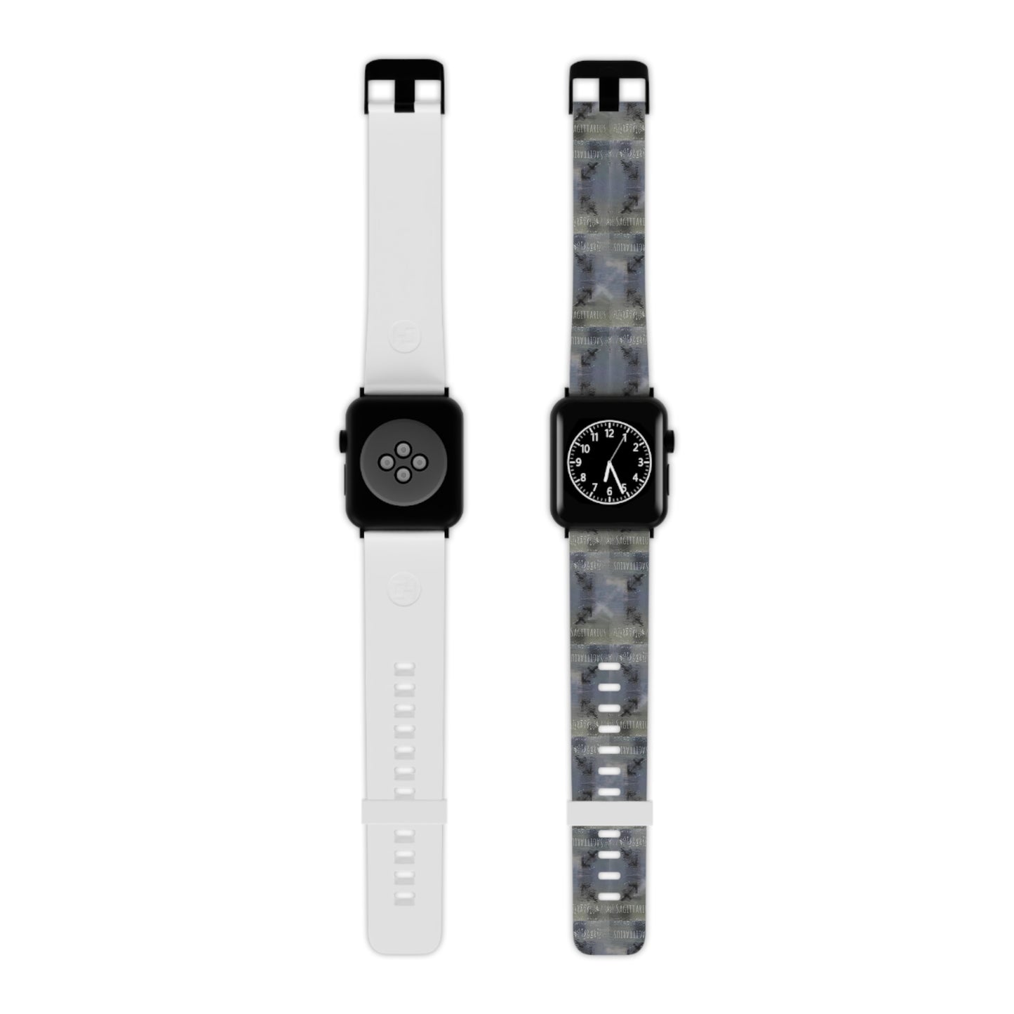 Zodiacs Sagittarius Glyph Print Apple Watch Band