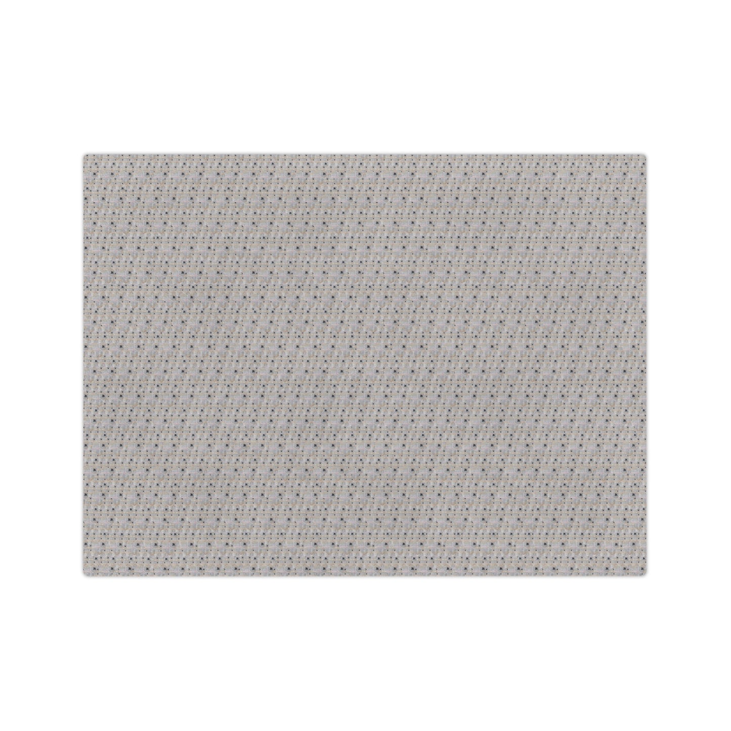 PISCES Glyph Print Minky Velveteen Blanket