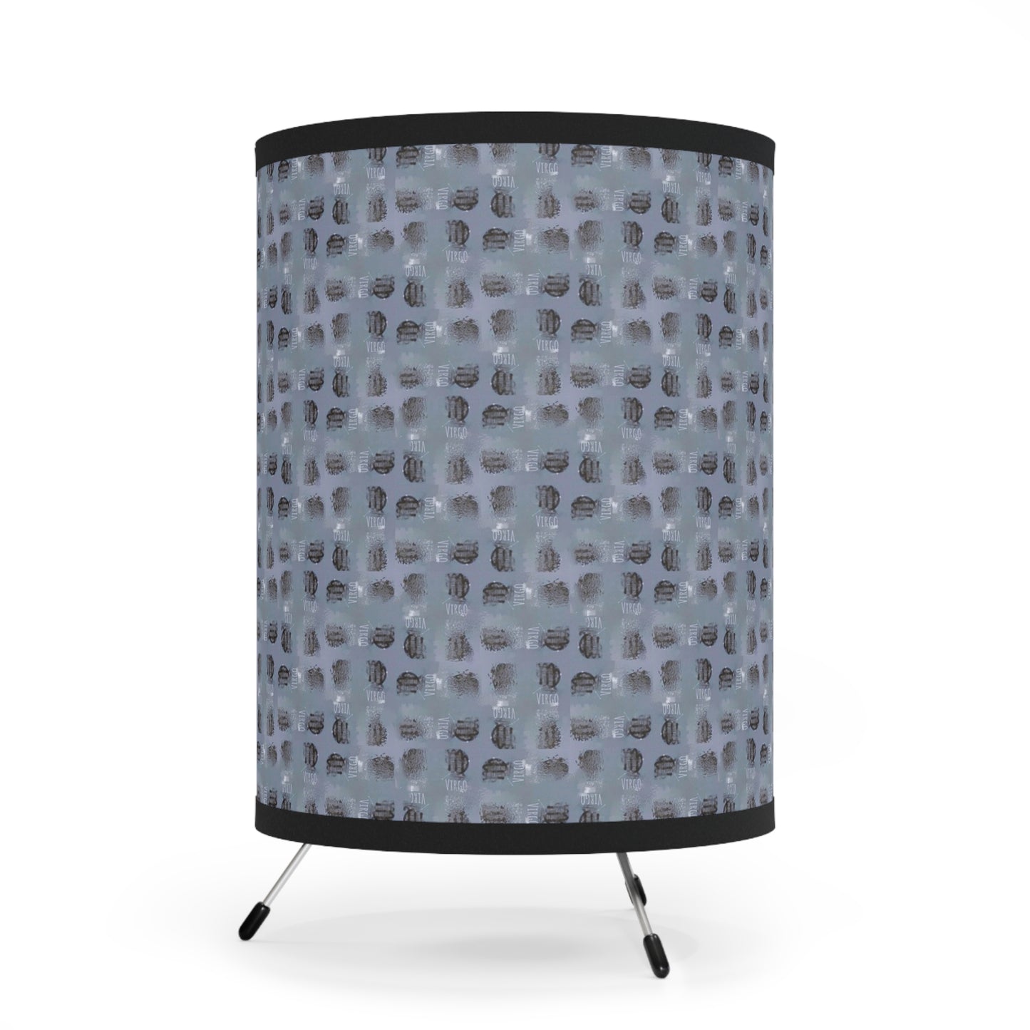 VIRGO Glyph Print Lamp TriPod with High-Res Printed Shade (Virgo)