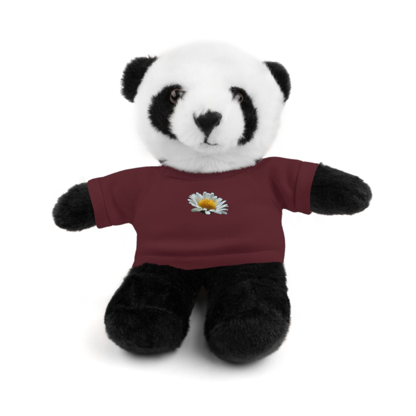 Calendar MONTH 04 April’s Flower “Daisy” Tee shirt detail on Animal of choice (5) to choose from - Perfect Gift for Babies and Toddlers