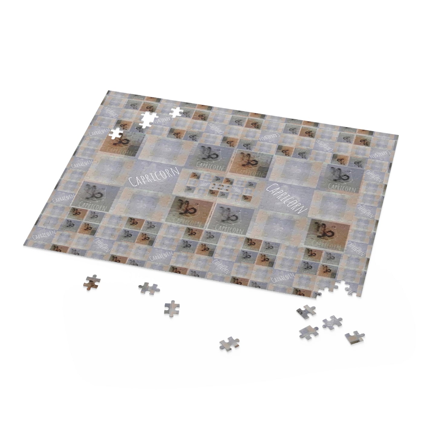 Zodiac CAPRICORN Puzlle Optical Illusion Puzzle (120, 252, 500-Piece) Capricorn Zodiac