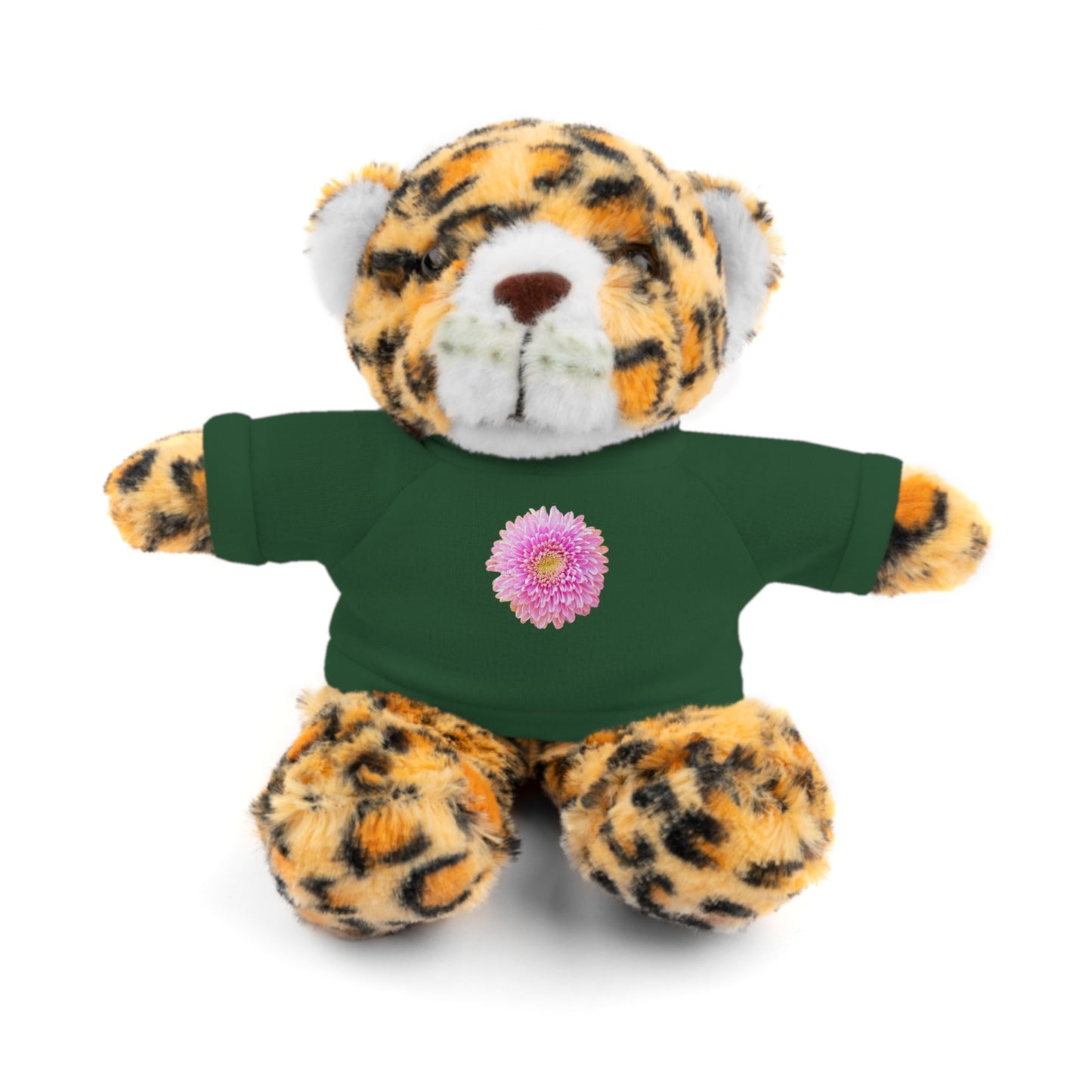 Calendar MONTH 11 November Flower “Chrysanthemum” Tee shirt detail on Animal of choice (5) to choose from - Perfect Gift for Babies and Toddlers