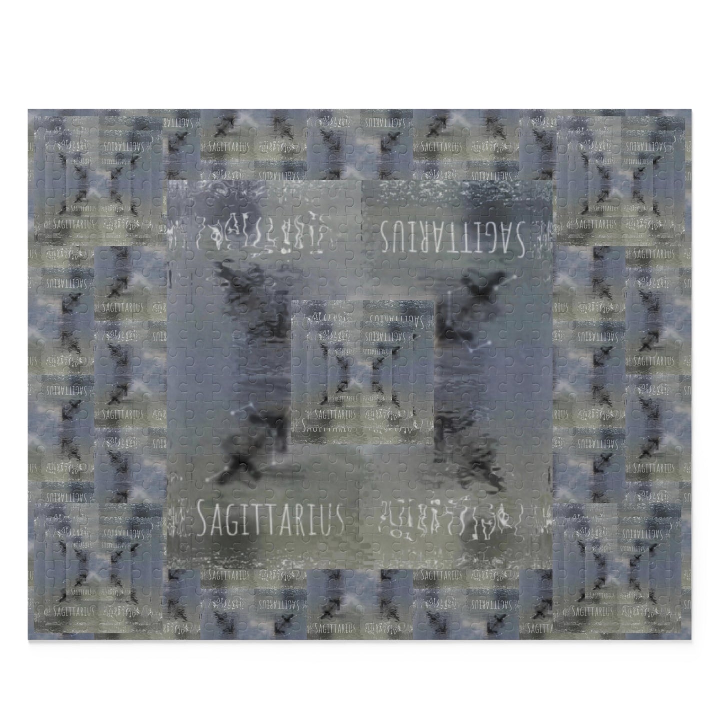 Zodiac SAGITTARIUS Puzzle Optical Illusion Puzzle (120, 252, 500-Piece) Sagittarius Zodiac