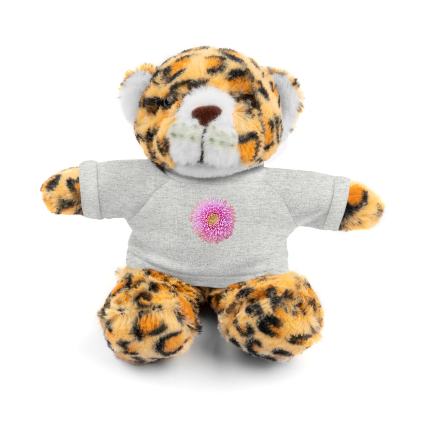 Calendar MONTH 11 November Flower “Chrysanthemum” Tee shirt detail on Animal of choice (5) to choose from - Perfect Gift for Babies and Toddlers