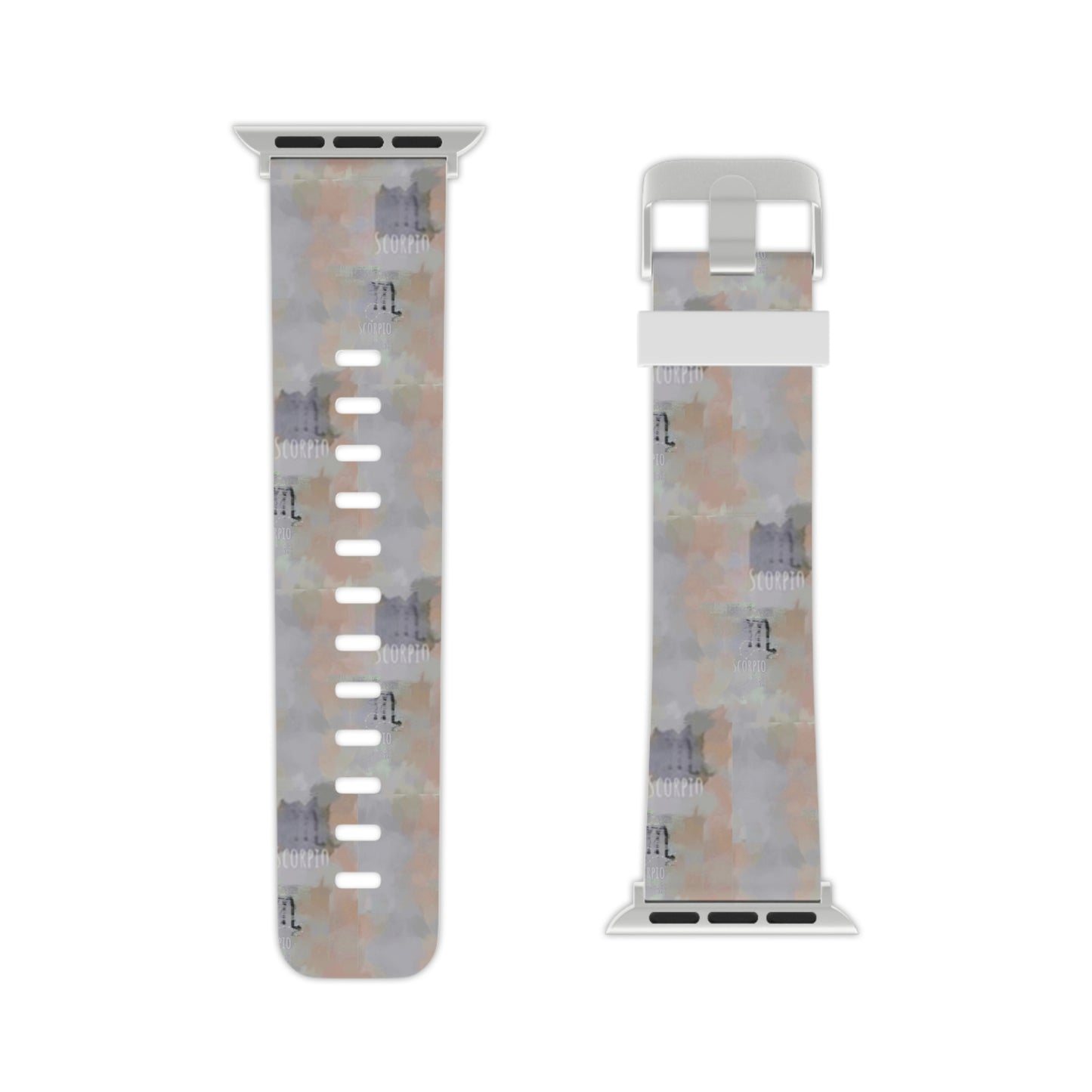 Zodiacs Scorpio Glyph Print Apple Watch Band