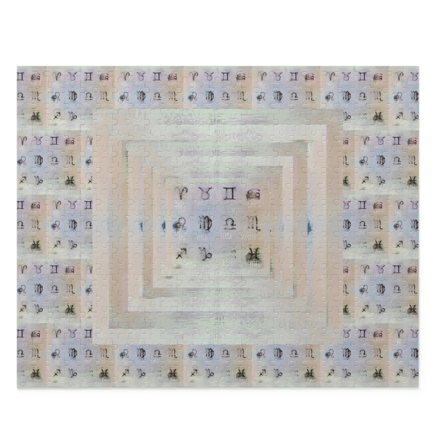 XYZ12 Zodiac Signs Puzzle (120, 252, 500-Piece) Brainteaser