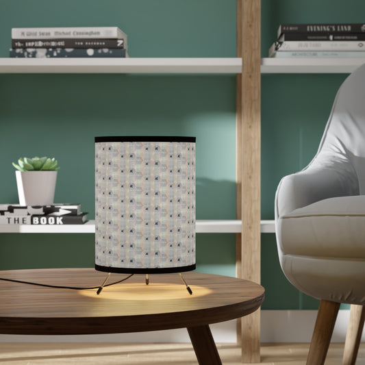 PISCES Glyph Print Lamp TriPod with High-Res Printed Shade (Pisces)