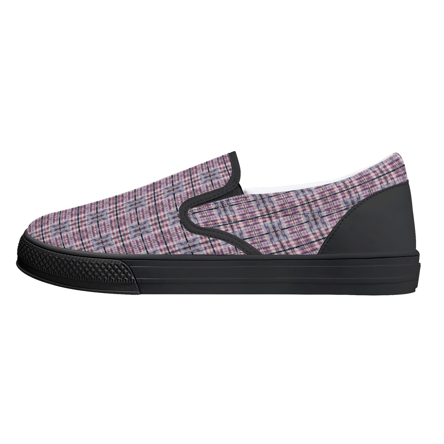 Men's American Patriotic Colors (Red White and Blue) Men's Slip On Shoes