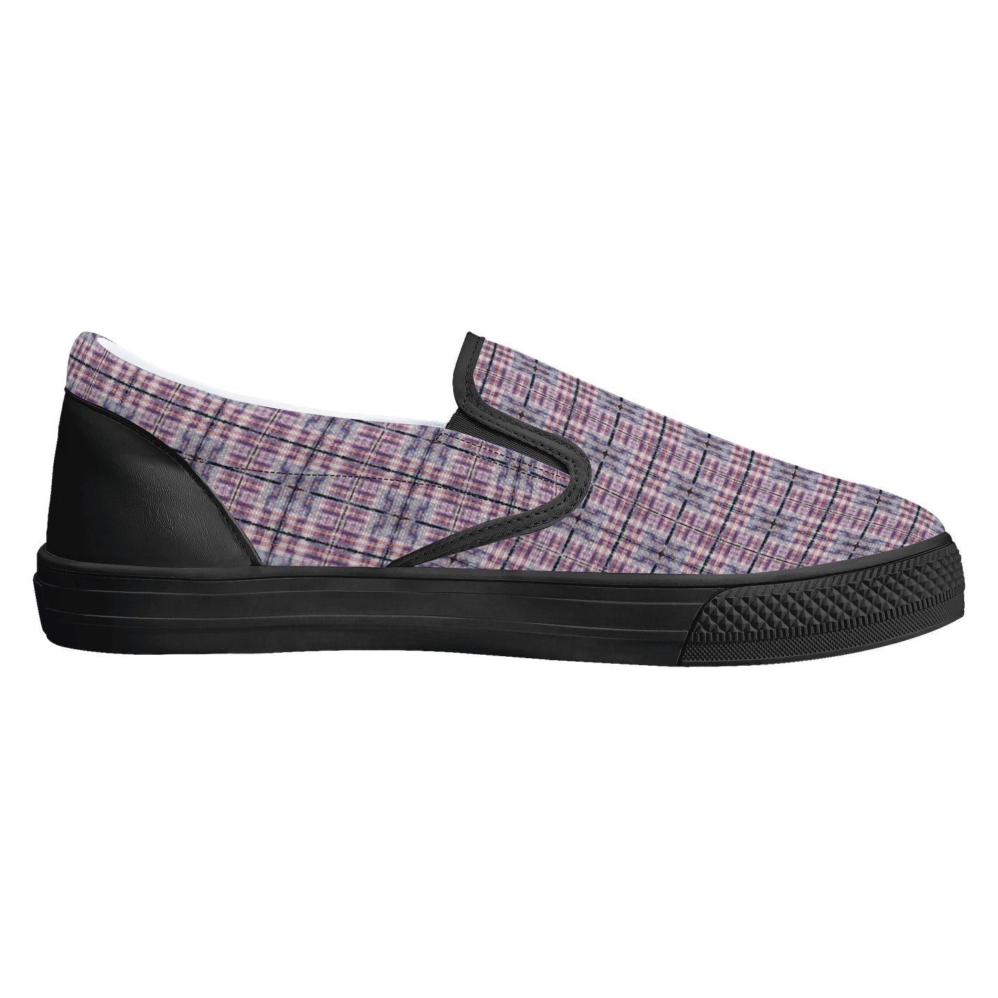 Men's American Patriotic Colors (Red White and Blue) Men's Slip On Shoes