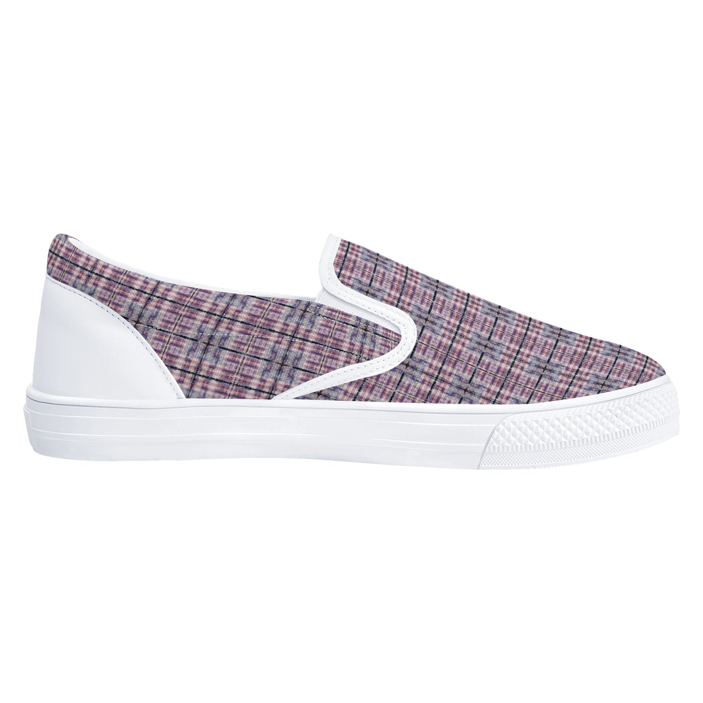 Men's American Patriotic Colors (Red White and Blue) Men's Slip On Shoes