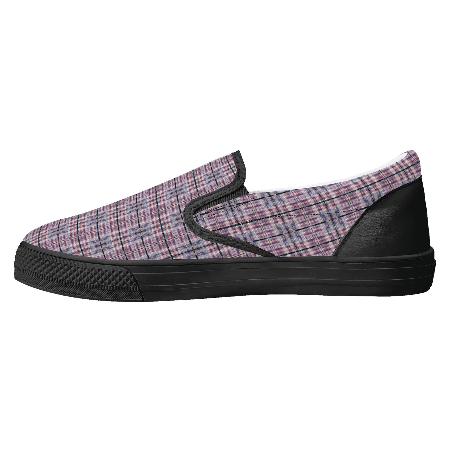 Men's American Patriotic Colors (Red White and Blue) Men's Slip On Shoes