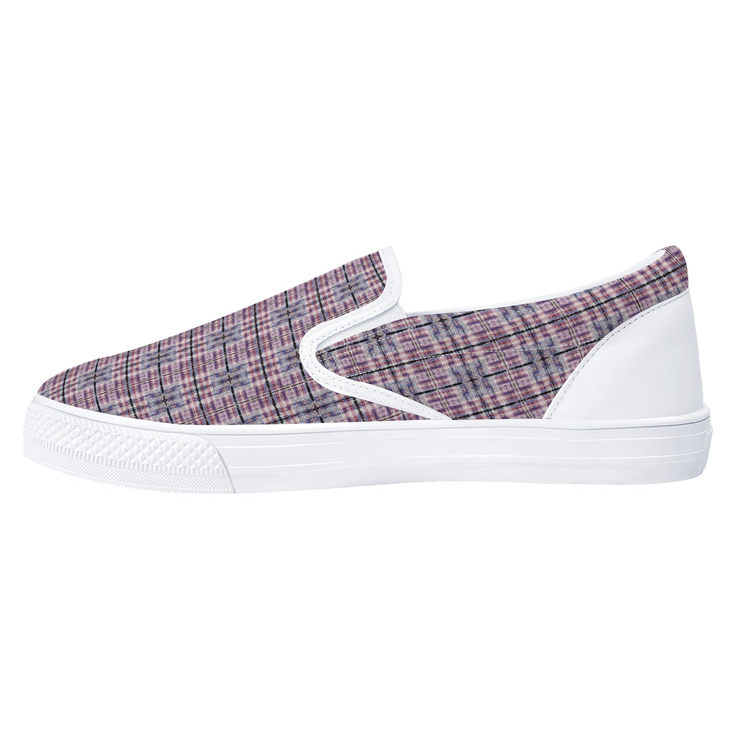Men's American Patriotic Colors (Red White and Blue) Men's Slip On Shoes
