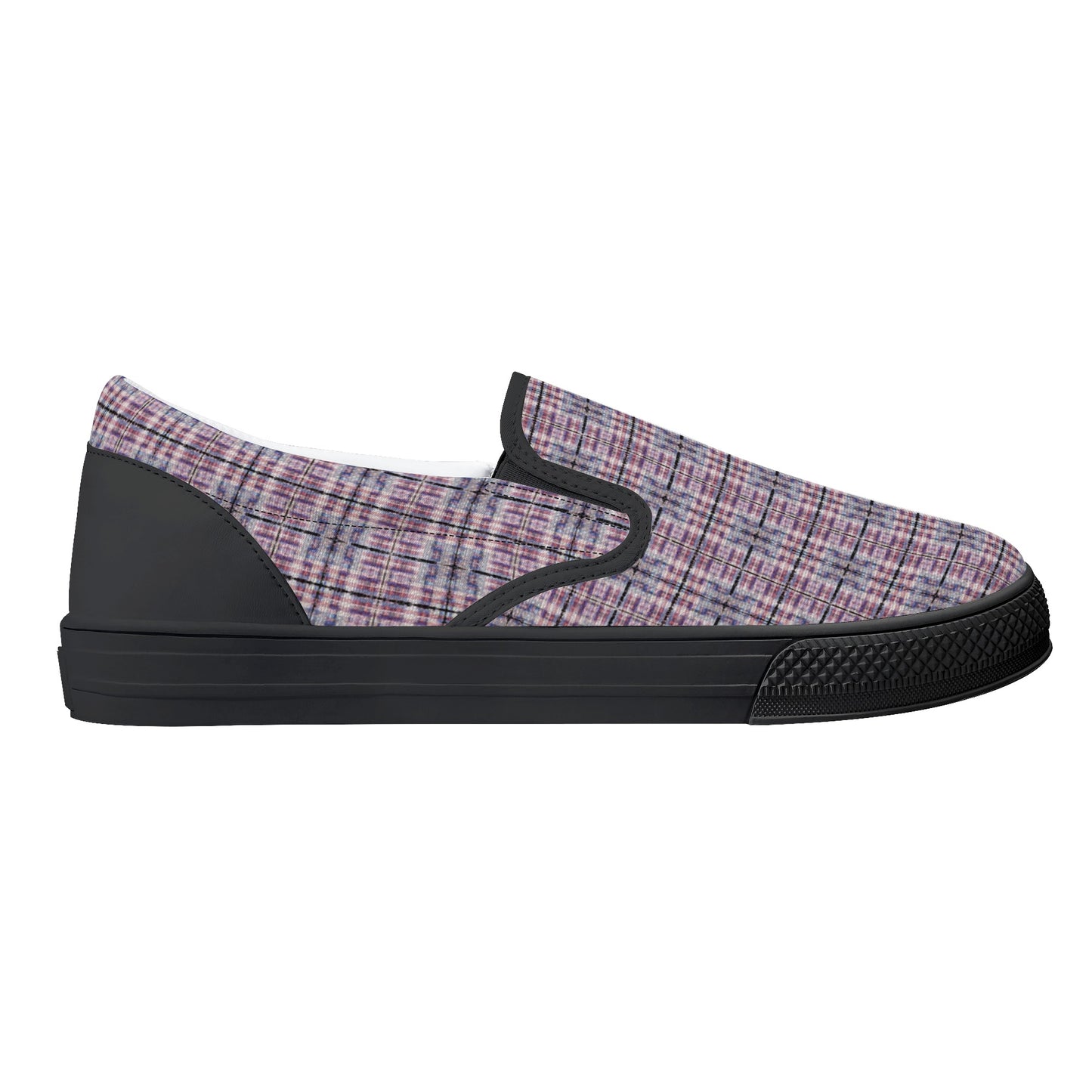 Men's American Patriotic Colors (Red White and Blue) Men's Slip On Shoes
