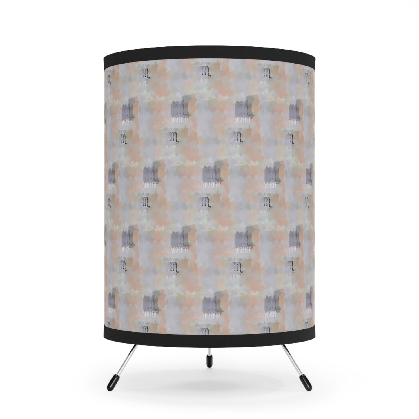 SCORPIO Glyph Print Lamp TriPod with High-Res Printed Shade (Scorpio)