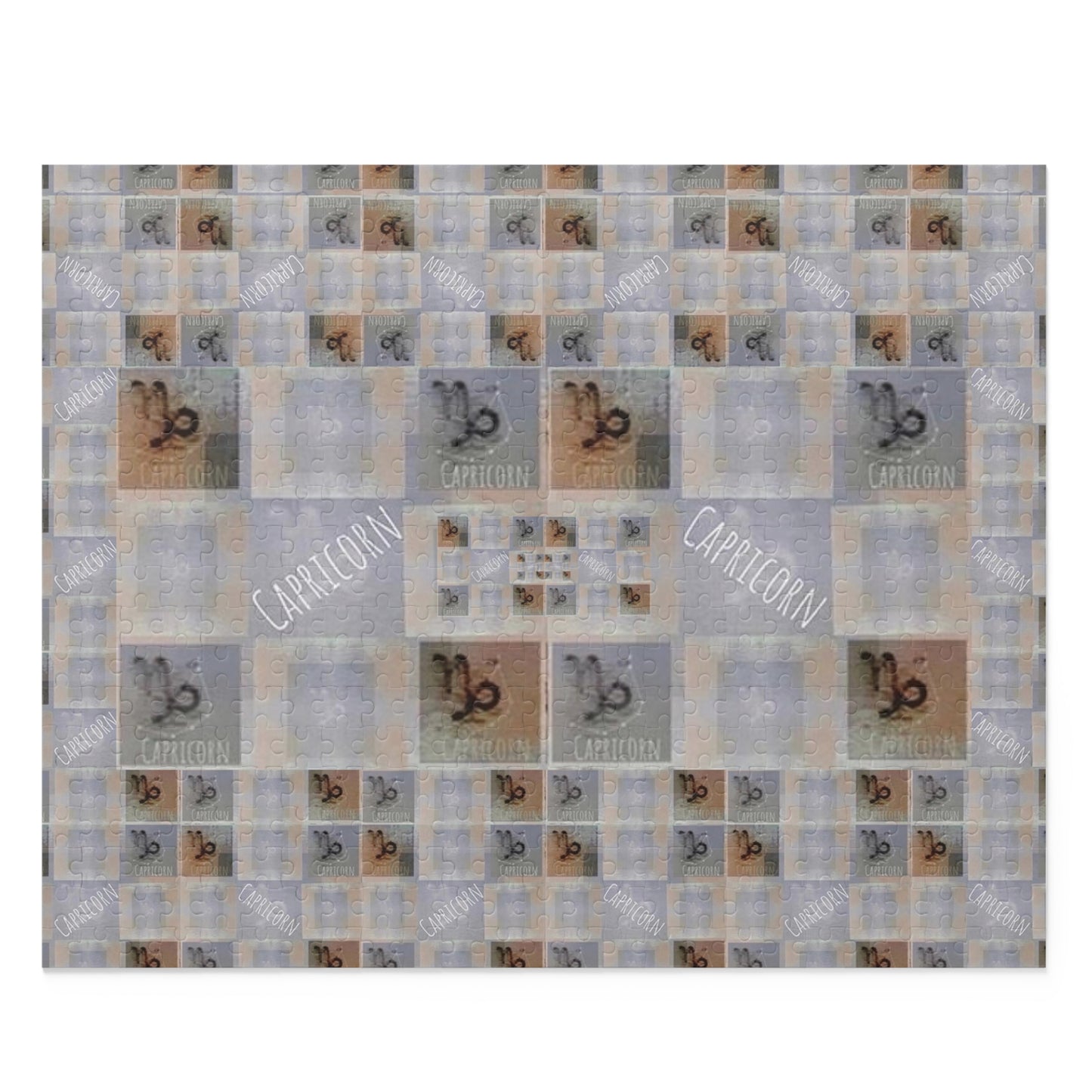 Zodiac CAPRICORN Puzlle Optical Illusion Puzzle (120, 252, 500-Piece) Capricorn Zodiac