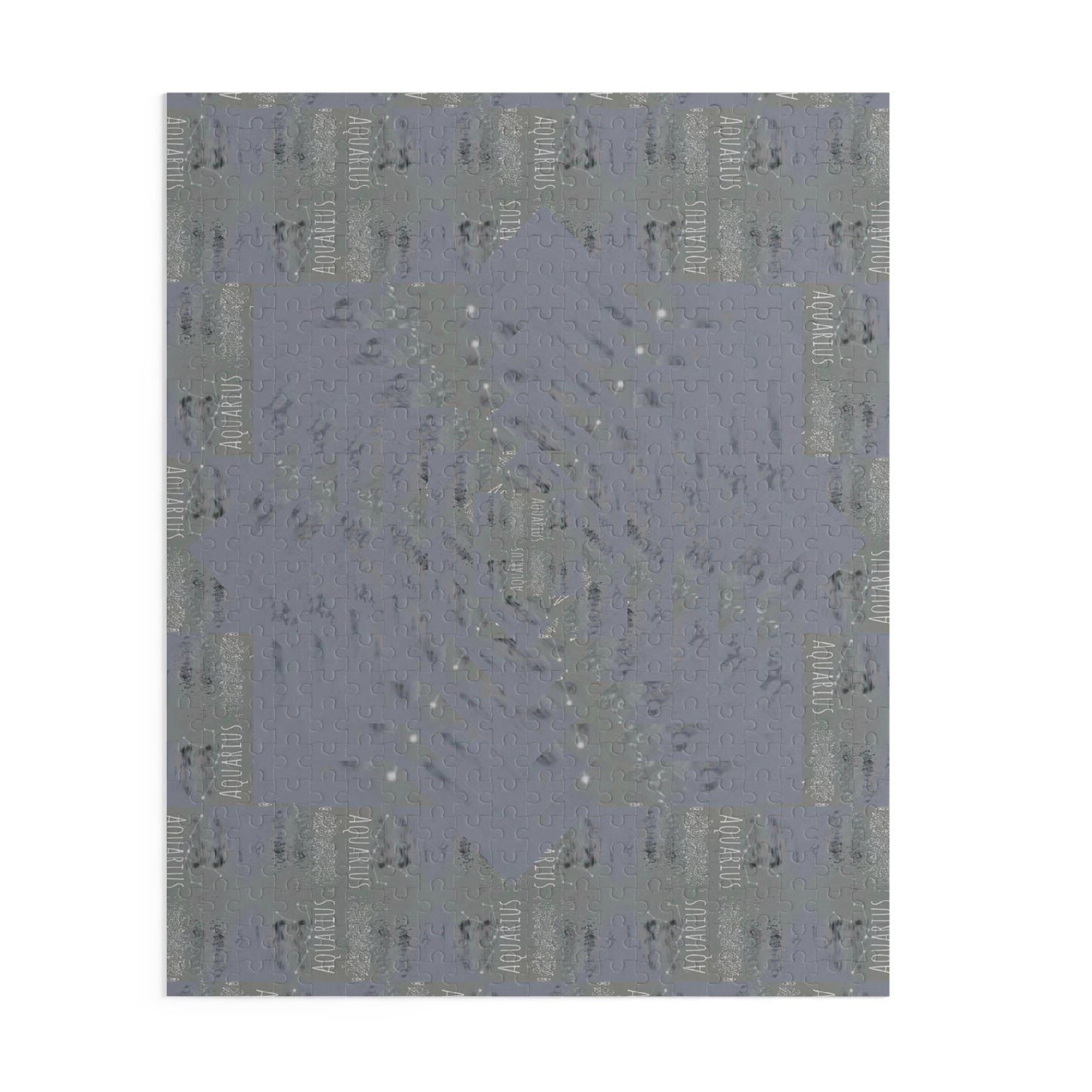 Zodiac AQUARIUS Puzzle  Optical Illusion Puzzle (120, 252, 500-Piece)