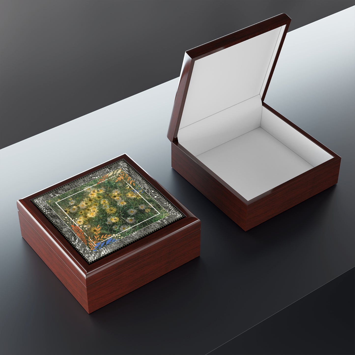 Jewelry Box -  Wildflowers in the Garden Design