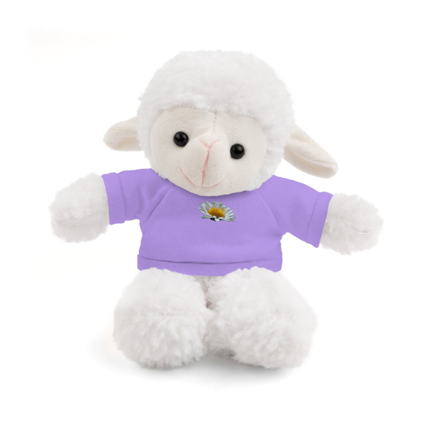 Calendar MONTH 04 April’s Flower “Daisy” Tee shirt detail on Animal of choice (5) to choose from - Perfect Gift for Babies and Toddlers